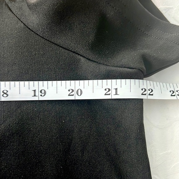 NWT, Hongyu Amy, Poly/Spandex Stretchy Dress, Elegant Black, Size 2X (Fits XL) - Picture 9 of 13